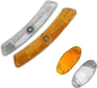 OEM Reflectores Para Ruedas, 4 Piezas, Reflectores Para Radios, Seguridad, Visibilidad, Mejora La Visibilidad, L&aacute;mina Reflectante