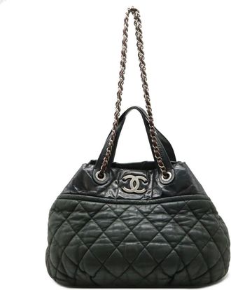 Chanel Sparkle Leather 2WAY Tote Bag