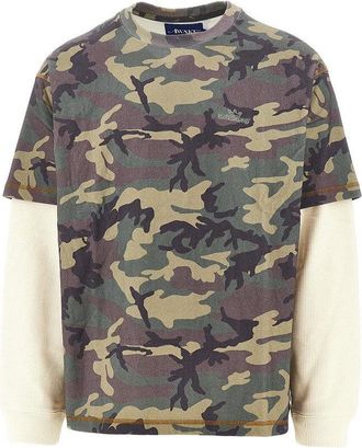 Awake NY Layering-effect T-shirt Man XL