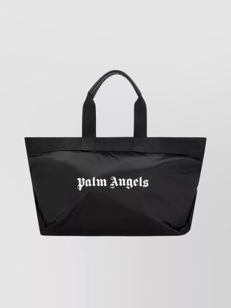Palm Angels logo-print tote bag