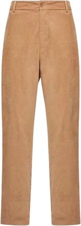 Moncler Broeken, Heren, Beige, M, Straight Broeken