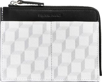Pierre Hardy Witte Leren Kaarthouder Sneakers - Heren - Portefeuilles - Veelkleurig - ONE Size - Accessoires