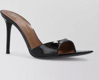 Giuseppe Zanotti patent leather pointed-toe stiletto mules