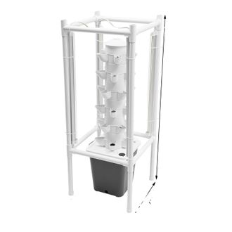 OEM Kit De Cultivo Hidrop&oacute;nico, 30 Macetas, Luz Led De Cultivo, Gris