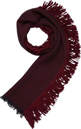 Armani Gebreide Sjaal - Dames - Accessoires - Rood - Maat: ONE Size