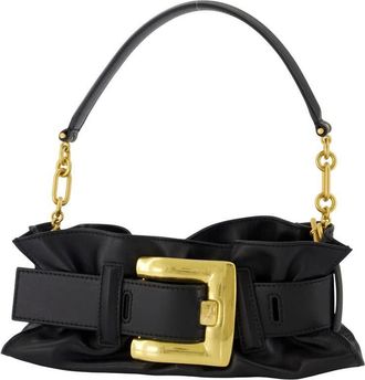 Balmain Anthem Mini Shoulder Bag Black