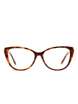 Swarovski SK5414 glitter glasses - Brown