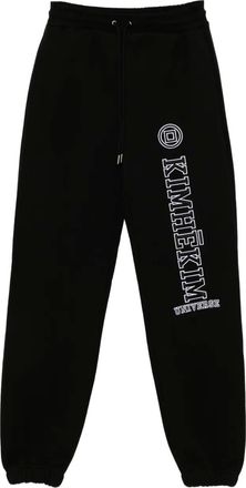Kimhekim logo-appliqu&eacute; track pants - Nero
