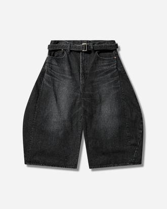 sacai Men s Denim Pants Black