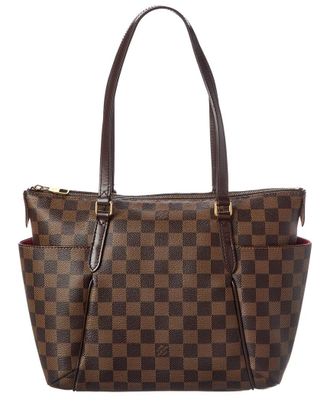 Louis Vuitton Brown Damier Ebene Coated Canvas Totally Pm (Authentic Pre-Loved)