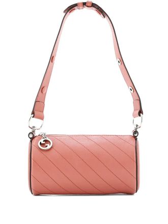 Gucci Blondie Diagonal Quilted Leather Mini shoulder bag - women - Calf Leather - One Size - Pink