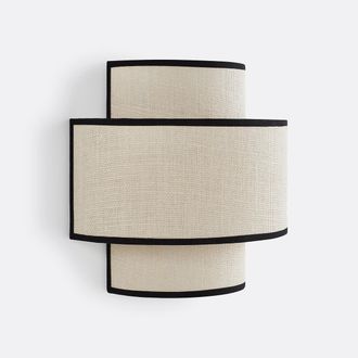 La Redoute Interieurs Dubbele wandlamp in jute, Come