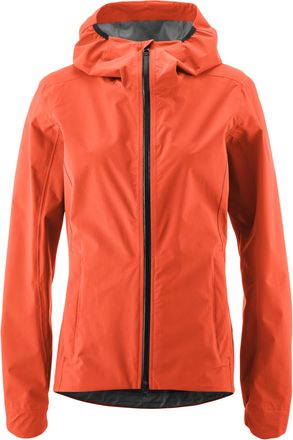 Gonso Fahrradjacke GONSO Save Jacket Trail W, Damen, Gr. 40, rot (hellrot), 100% Polyester, Jacken Fahrradjacke, Damen Regenjacke wind- und wasserdicht, Rad