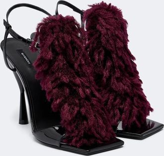 Givenchy Pompom leather sandals