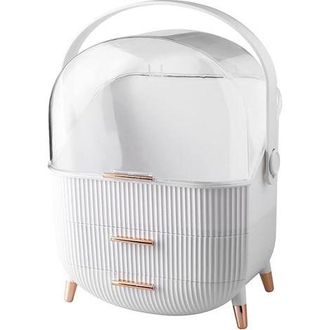 OEM Caja De Almacenamiento De Cosm&eacute;ticos De Gran Capacidad, Caj&oacute;n De Almacenamiento Impermeable Y A Prueba De Polvo Para Productos Del Cuidado De La Piel