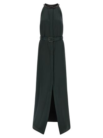 Tom Ford Bicolor Acetate Long Womens Dress