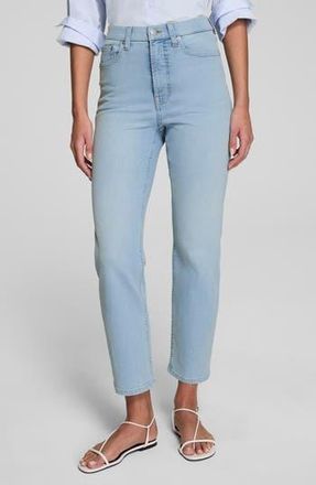 Spanx Spanxsculpt Redefine Slim Straight Jeans in Tidal Blue at Nordstrom Rack, Size 18W