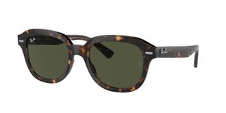 Ray-Ban ERIK Green Square Unisex Sunglasses RB4398 902/31 51