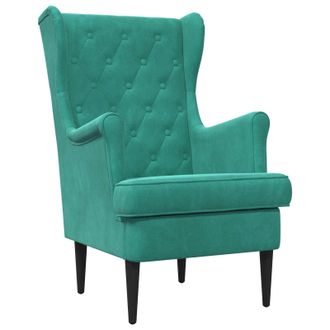 vidaXL Sill&oacute;n Tuquesa Terciopelo Vidaxl