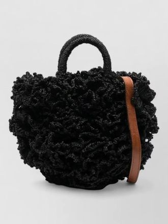 Ibeliv shoulder bag contrast strap top handles