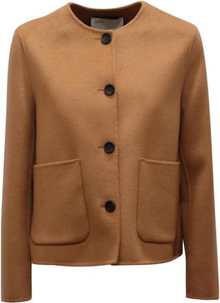 Emma & Gaia Capes - Dames - Zomerjassen - Beige - XS - Jassen