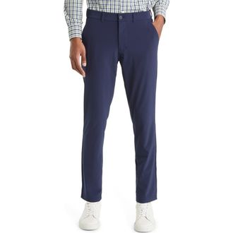 Mizzen+Main Helmsman Flat Front Chinos in Blue at Nordstrom, Size 32 X 32