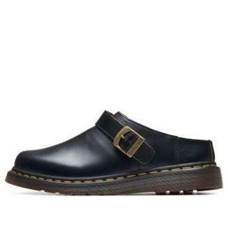 Dr. Martens Dr.Martens Isham Vintage Smooth Leather Slingback Mules Black 30627001