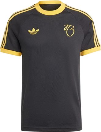 adidas Jude Bellingham 3-Stripes T-shirt Asia Sizing Black Yellow IM7921