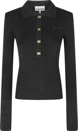 Ganni Donna, Maglie, Nero, XS, new