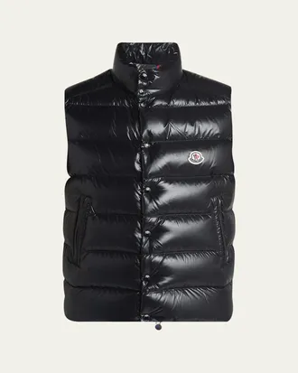 Moncler Mens Tibb Nylon Down Puffer Vest