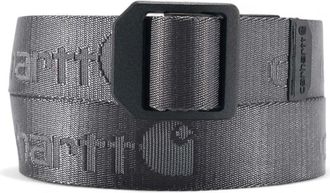 Carhartt Work in Progress Nylon Webbing Ladder Lock Riem - unisex - Riemen - Zwart - L - Nylon - Accessoires