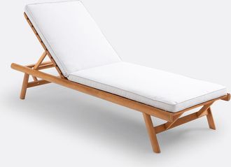 La Redoute Interieurs Ligbed in eucalyptus met matras, Ufni