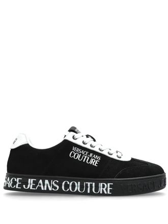 Versace Jeans Couture Su&egrave;de sneakers - Zwart