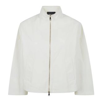 Fabiana Filippi Light Jackets, female, Beige, Size: S Short Boxy Pea Coat