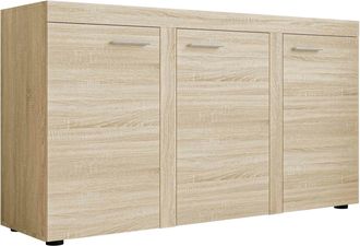 Mirjan24 Aparador Tucson 121, Roble Sonoma, 82x149cm, N&uacute;mero De Puertas: 040cm, Aglomerado Laminado