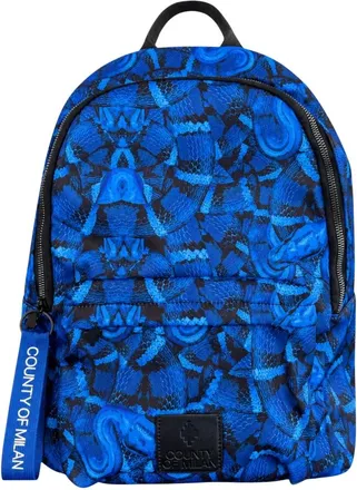 Marcelo Burlon Zaino Comas260306 - - Bags - Uomo - Blu - ONE SIZE