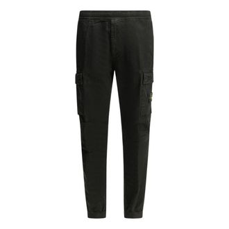 Stone Island Cargo Jogger Pants Black L2S1531000-33S00L1-V0129