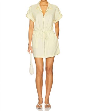 Pistola Denim Meg Dress In Lemonade