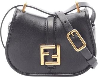 Fendi Pre-owned Borsa a Spalla Nano Come On in Pelle - - Pre-owned - Donna - Nero - ONE SIZE