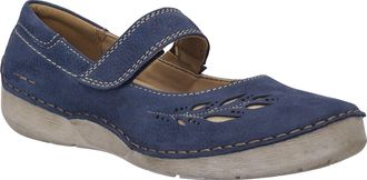 Josef Seibel Dames Ballerina Fergey 58 in blauw
