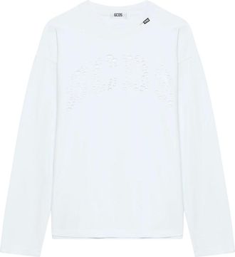 GCDS Hombre, Camisetas, Blanco, Talla: XL