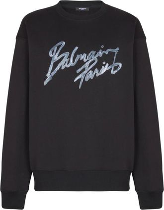 Balmain Hombre, Sudaderas, Negro, Talla: 2XS