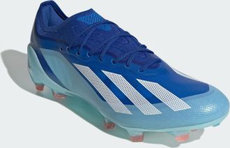 adidas adidas Performance Mens X CRAZYFAST.1 FG - Blue - Size UK 12.5