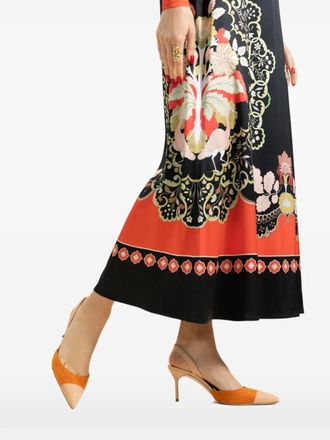 Manolo Blahnik Capsli slingback pumps - Orange