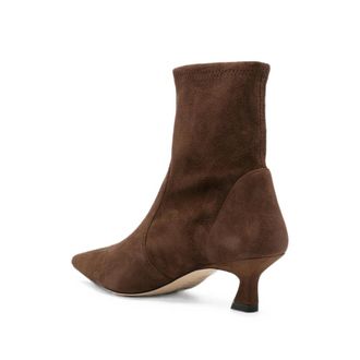 Stuart Weitzman Cigar Heel - Brown