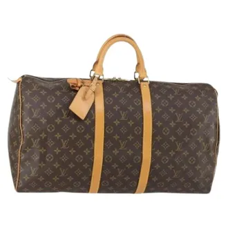 Louis Vuitton Pre-owned Weekend Bags, female, Brown, Size: ONE SIZE Pre-owned Weekend Bag