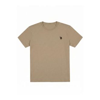 U.S.Polo Association U.s. Polo Assn. - T-Hemden - Heren - Tops - Bruin - Maat: XL Katoen