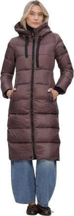 Peuterey Nunki MQN 02 Parka - Dames - Mantels - Paars - Maat: 2XS Leer