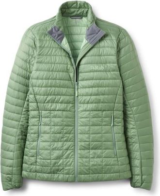 RAB Microlighter Jacket Daunenjacke f&uuml;r Damen | gr&uuml;n