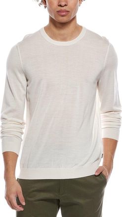 HUGO BOSS Leno Wool Crewneck Sweater